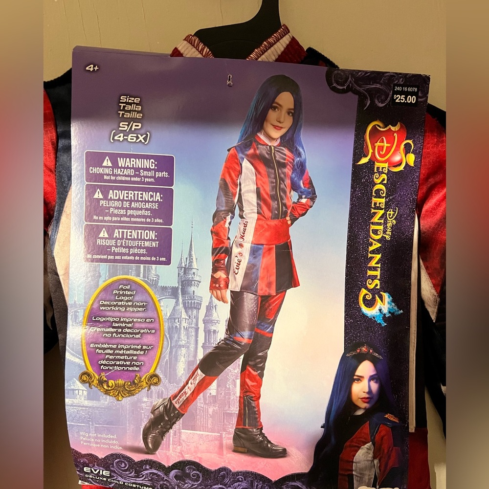 Kids descendants three Halloween costume